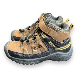 Keen Targhee Mid Waterproof WP Children Size 11 Hiking Boot Dark Earth